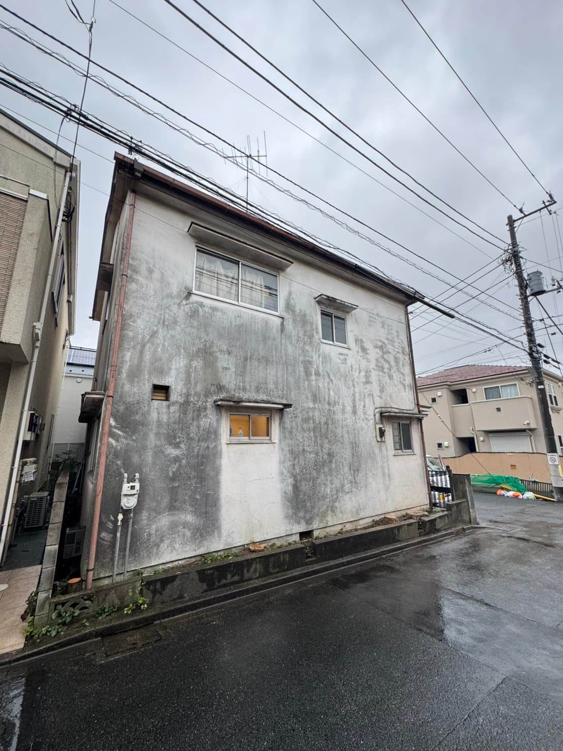 伐採の施工後。処理が完了した現場（その6）