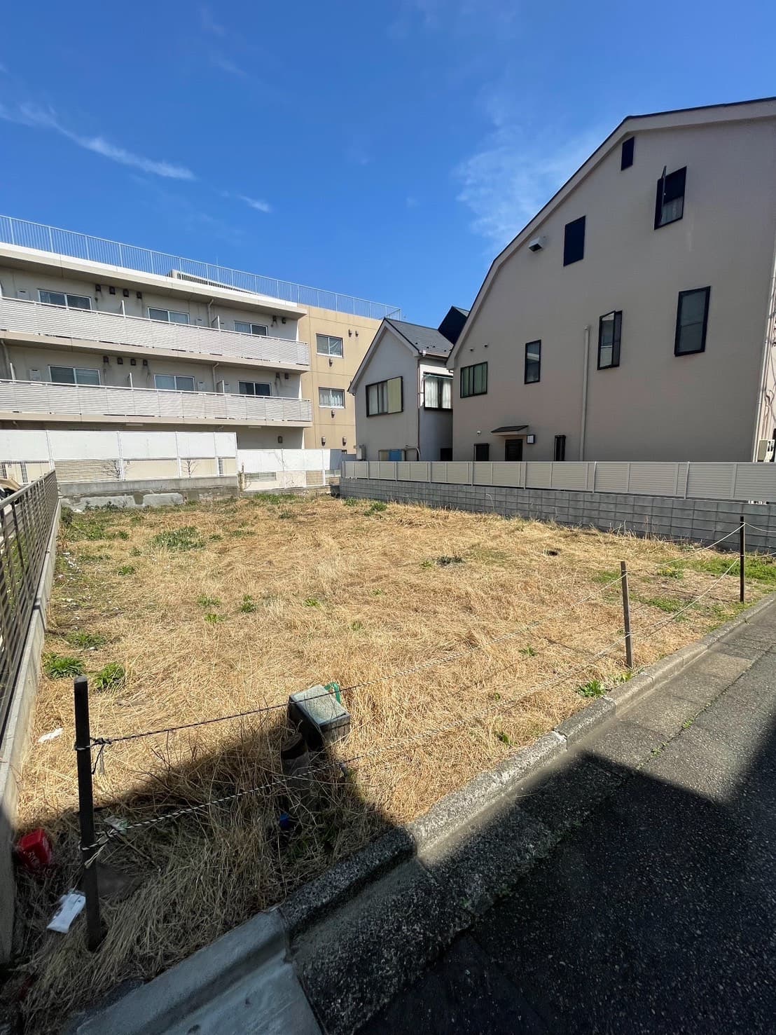 草刈り・除草の施工前。手入れ前の植生（その5）